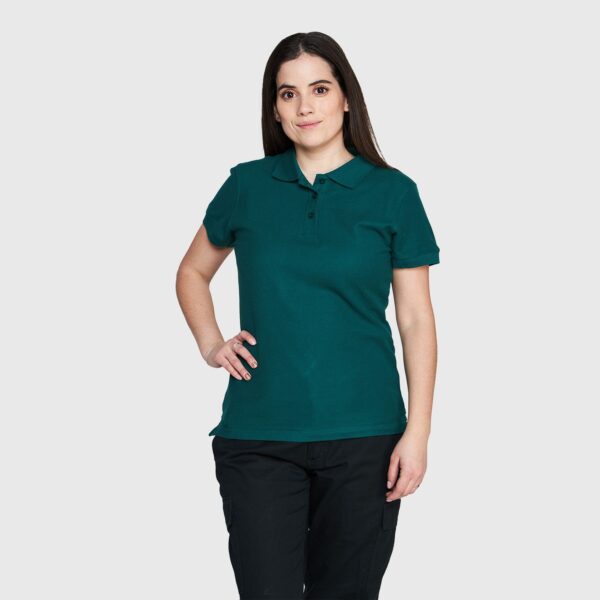 POLERA PIQUE MANGA CORTA MUJER